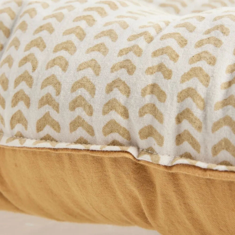 Lene Bjerre Design Udendørs>Ivenne Mattress Ochre/Linen Large