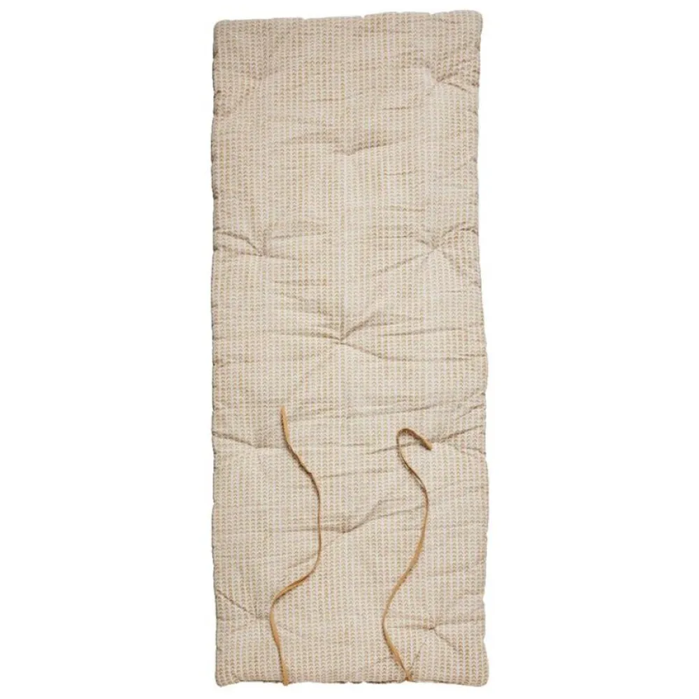 Lene Bjerre Design Udendørs>Ivenne Mattress Ochre/Linen Large