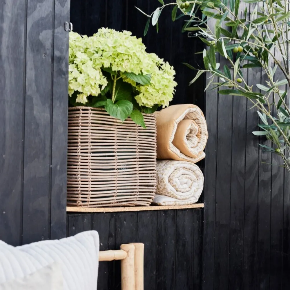 Lene Bjerre Design Udendørs>Ivenne Mattress Ochre/Linen Large