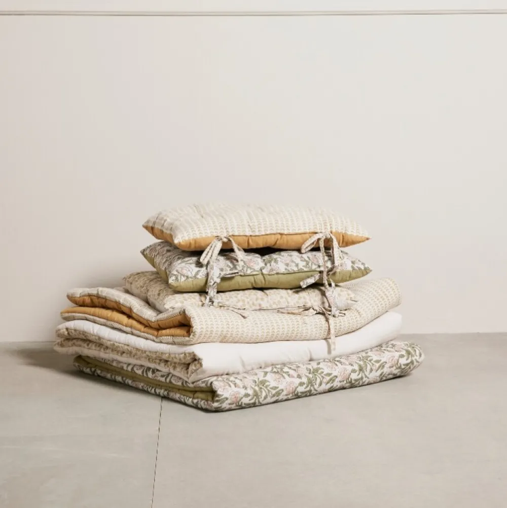 Lene Bjerre Design Udendørs>Ivy Mattress Sage Green/Rose Small