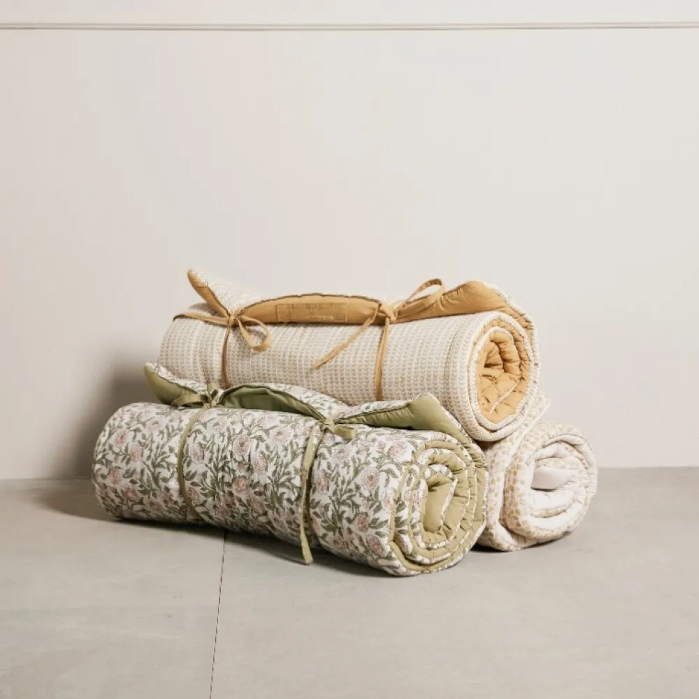 Lene Bjerre Design Udendørs>Ivy Mattress Sage Green/Rose Small