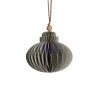 Lene Bjerre Design Juletræspynt|Julepynt>Paline Ornament Light Grey/Silver No. 1