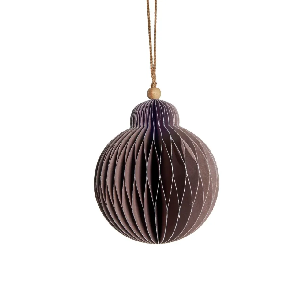 Lene Bjerre Design Juletræspynt|Julepynt>Paline Ornament Rose/Silver No. 2