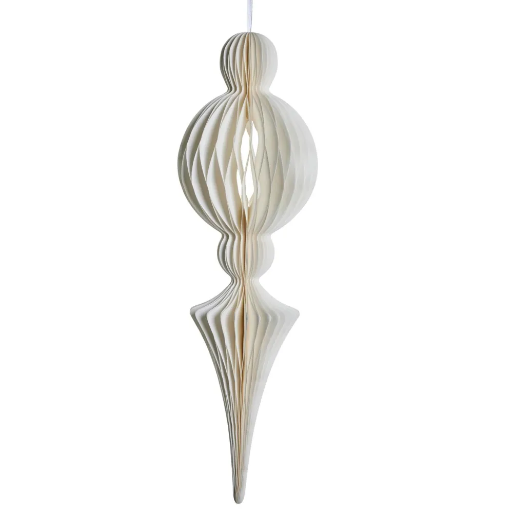 Lene Bjerre Design Juletræspynt|Julepynt>Poelle Ornament Off White No. 4