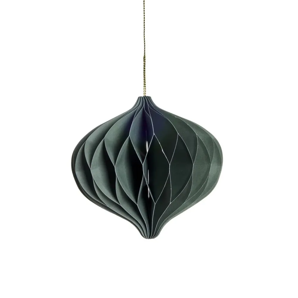 Lene Bjerre Design Juletræspynt|Julepynt>Poelle Ornament Green No. 3