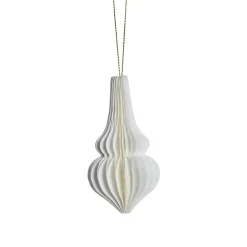 Lene Bjerre Design Juletræspynt|Julepynt>Poelle Ornament Off White No. 2