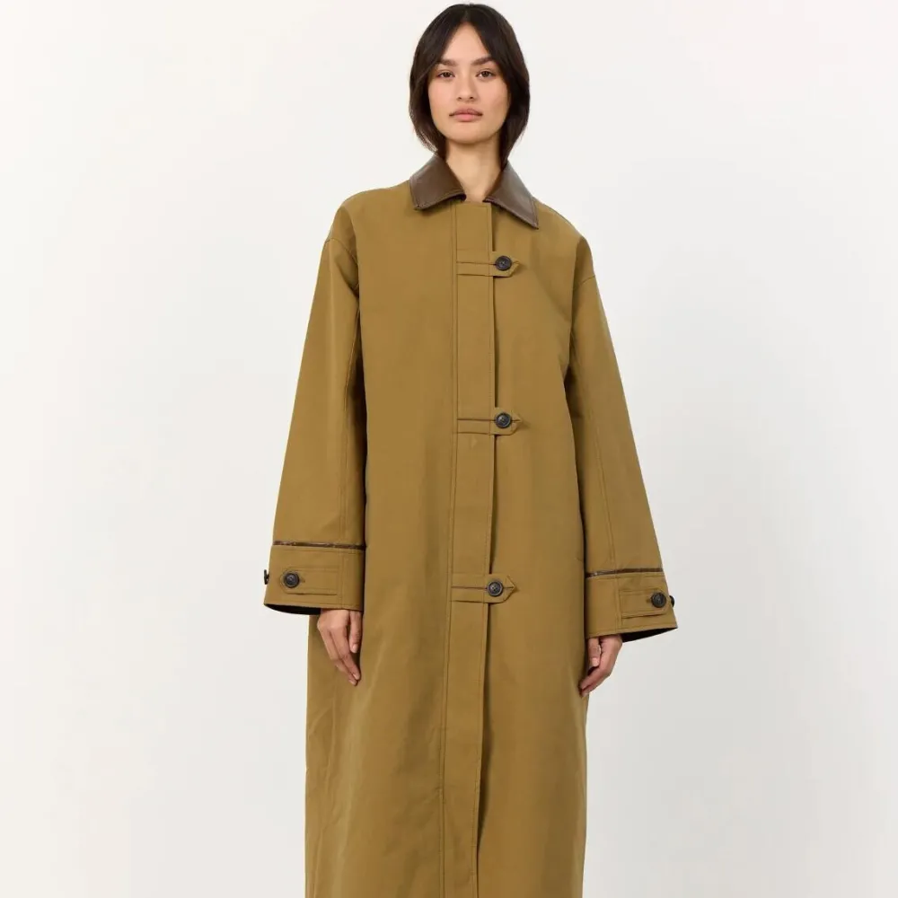Dame Leveté Room Overtøj>Maggie 2 Coat Dark Green