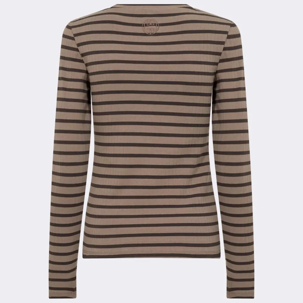 Dame Leveté Room Overdele>Neddie 2 T-shirt Dark Brown