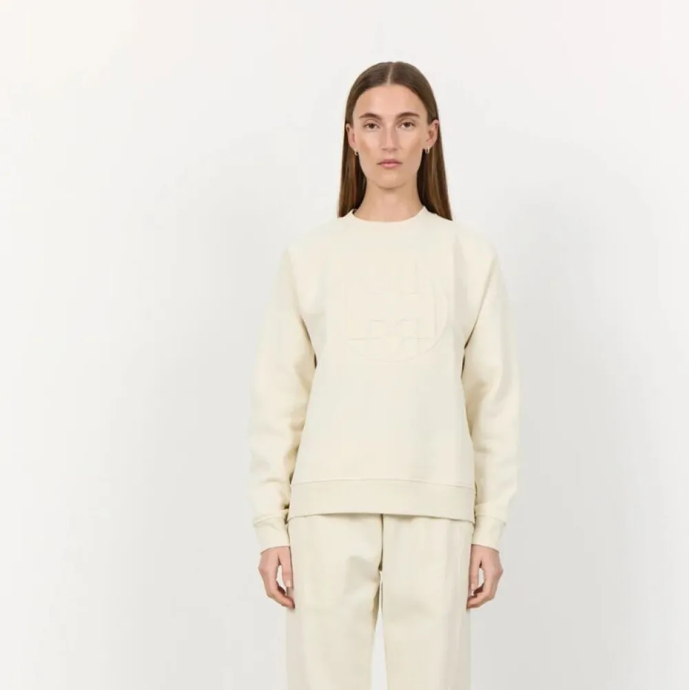 Dame Leveté Room Overdele>Nuka 11 Sweatshirt Creme