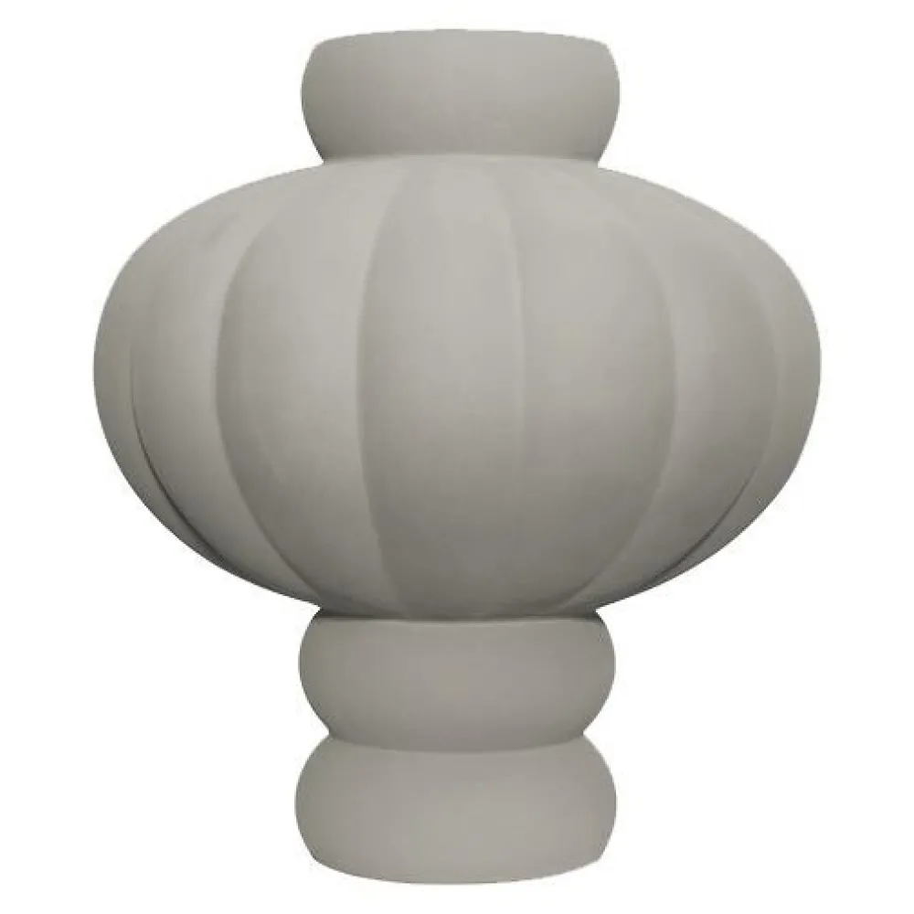 Louise Roe Vaser|Keramik & Porcelæn>Balloon Vase 03 Sanded Grey