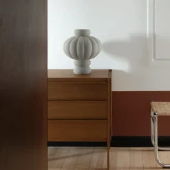 Louise Roe Vaser|Keramik & Porcelæn>Balloon Vase 03 Sanded Grey