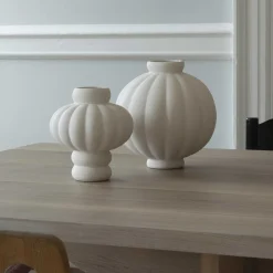 Louise Roe Andet Boligtilbehør|Vaser>Balloon Vase 02 Raw White