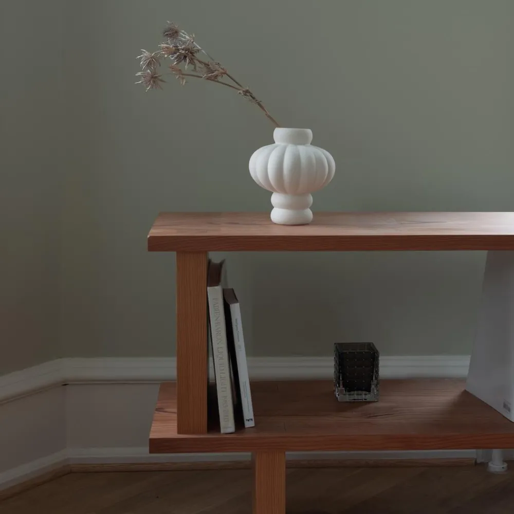 Louise Roe Andet Boligtilbehør|Vaser>Balloon Vase 02 Raw White