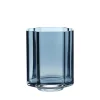 Louise Roe Andet Boligtilbehør|Lysestager>Funki Light Asymmetric Blue