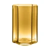 Louise Roe Stue|Andet Boligtilbehør>Funki Vase Asymmetric Amber