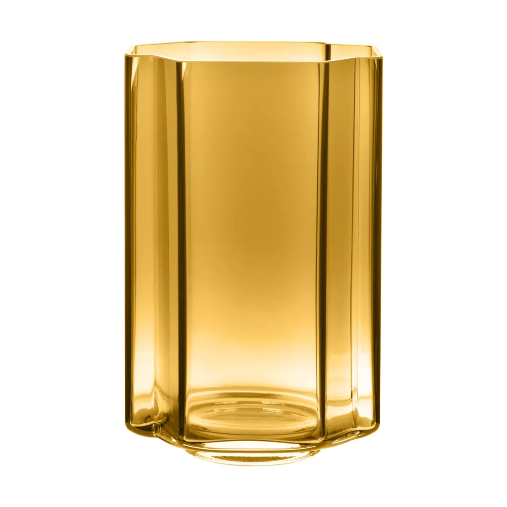 Louise Roe Stue|Andet Boligtilbehør>Funki Vase Asymmetric Amber