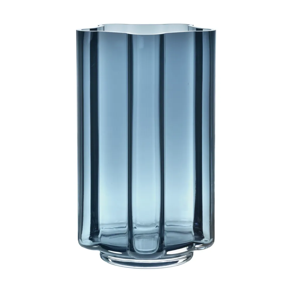 Louise Roe Andet Boligtilbehør|Vaser>Funki Vase Rounded Blue