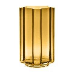 Louise Roe Stue|Andet Boligtilbehør>Funki Vase Rounded Amber