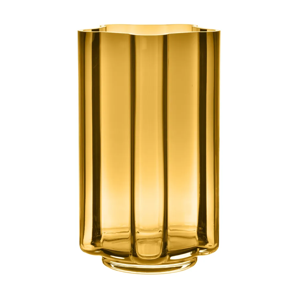 Louise Roe Stue|Andet Boligtilbehør>Funki Vase Rounded Amber