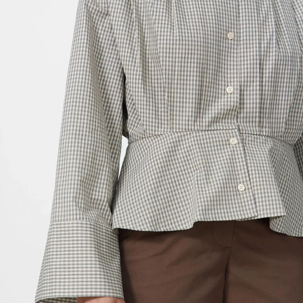 Dame Lovechild 1979 Overdele>Etta Blouse Beige Check