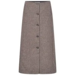 Dame Lovechild 1979 Underdele>Reyna Skirt Beige Houndstooth