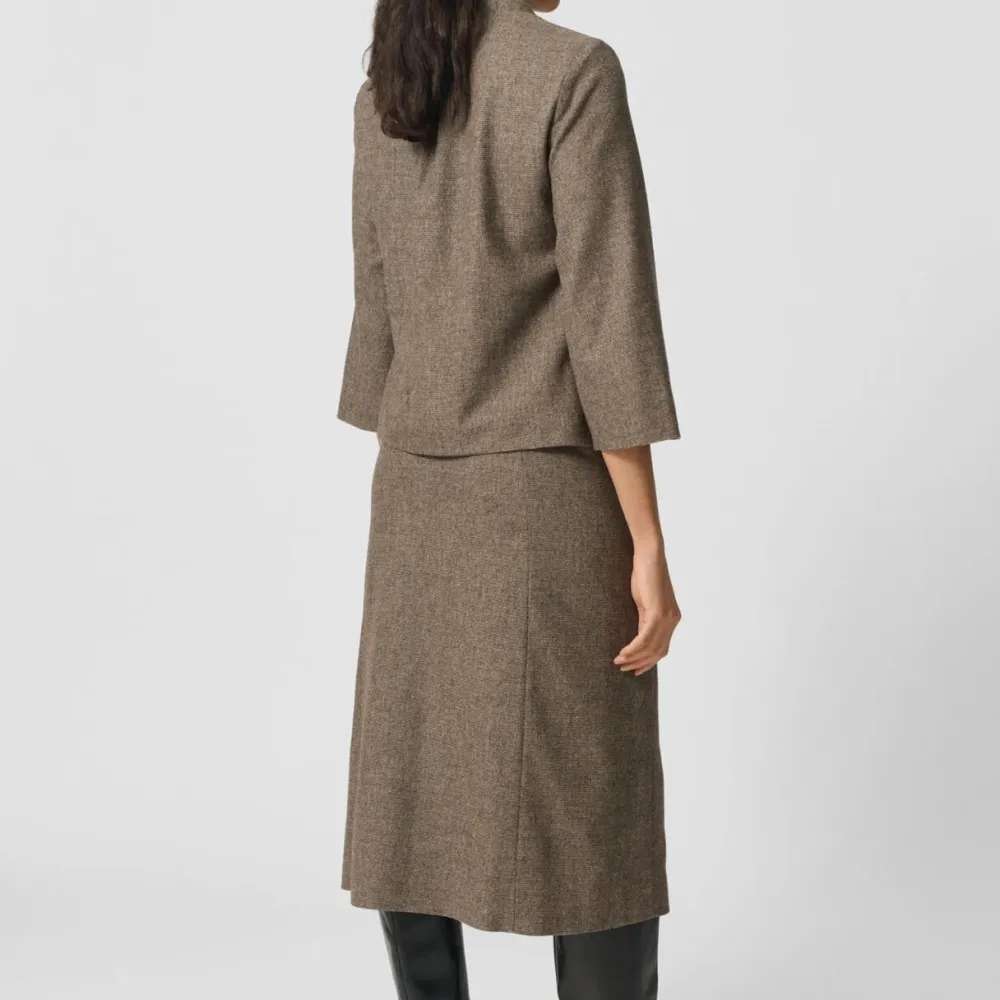 Dame Lovechild 1979 Underdele>Reyna Skirt Beige Houndstooth