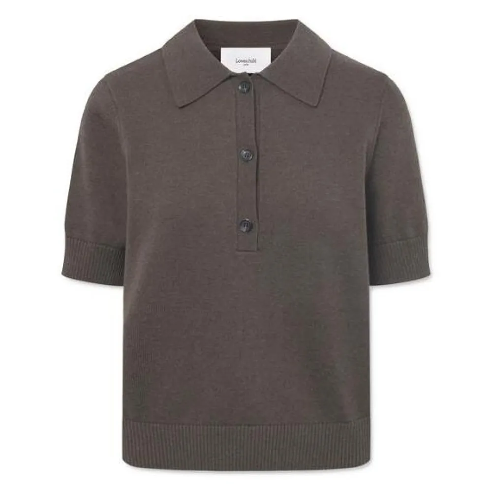 Dame Lovechild 1979 Overdele>Violette Top Army Melange