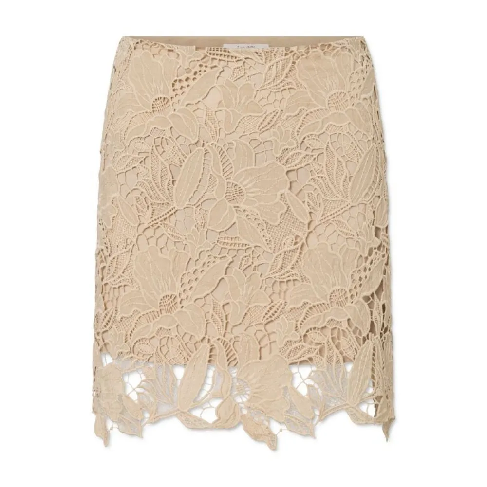 Dame Lovechild 1979 Overdele>Lovechild Irina Skirt Beige