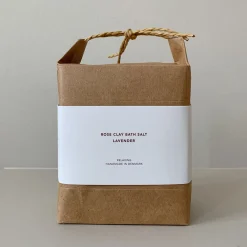 Mellow Mind Velvære>Rose Clay Bath Salt Lavender Relaxing