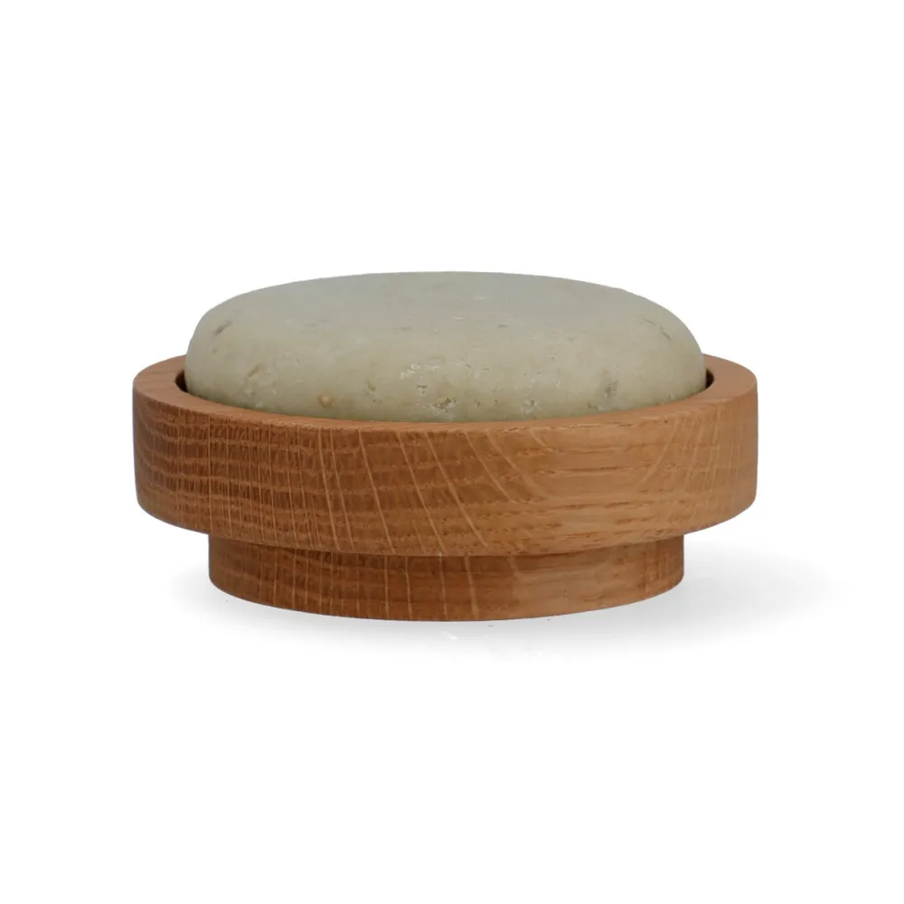 Mellow Mind Badeværelse|Velvære>Soap Dish Oak Round