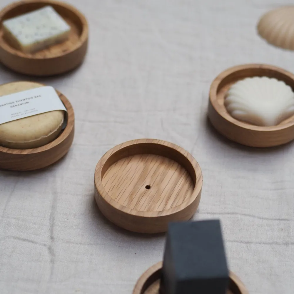 Mellow Mind Badeværelse|Velvære>Soap Dish Oak Round