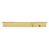 Meraki Knager & Greb>Bottle Hanger With Hooks Brushed Brass