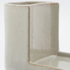 Meraki Køkken>Brush & Soap Holder Datura Shellish Grey
