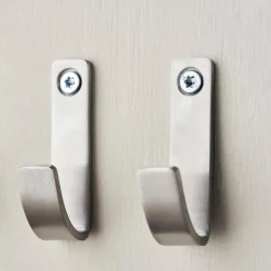 Meraki Knager & Greb>Hooks Thapsus Brushed Silver