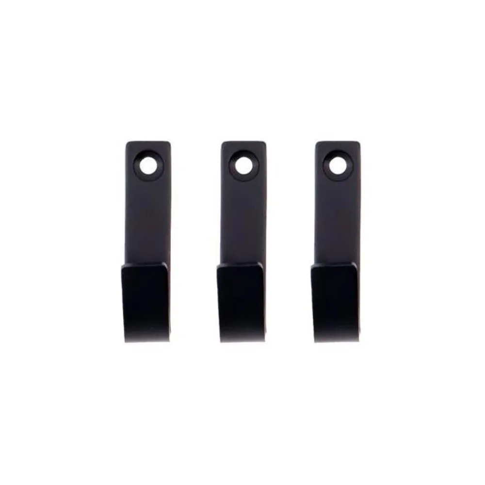 Meraki Knager & Greb>Hooks Thapsus Brushed Black