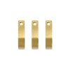 Meraki Knager & Greb>Hooks Thapsus Brushed Brass