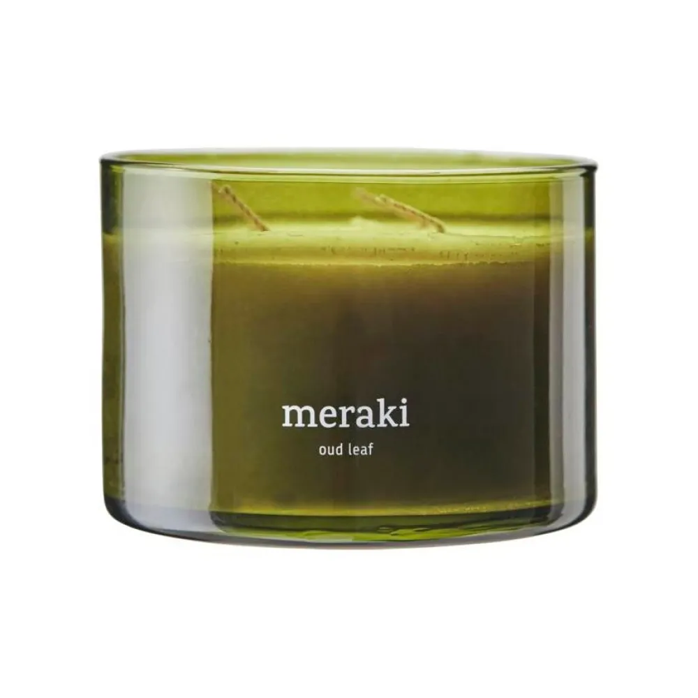 Meraki Badeværelse>Scented Candle Oud Leaf Large