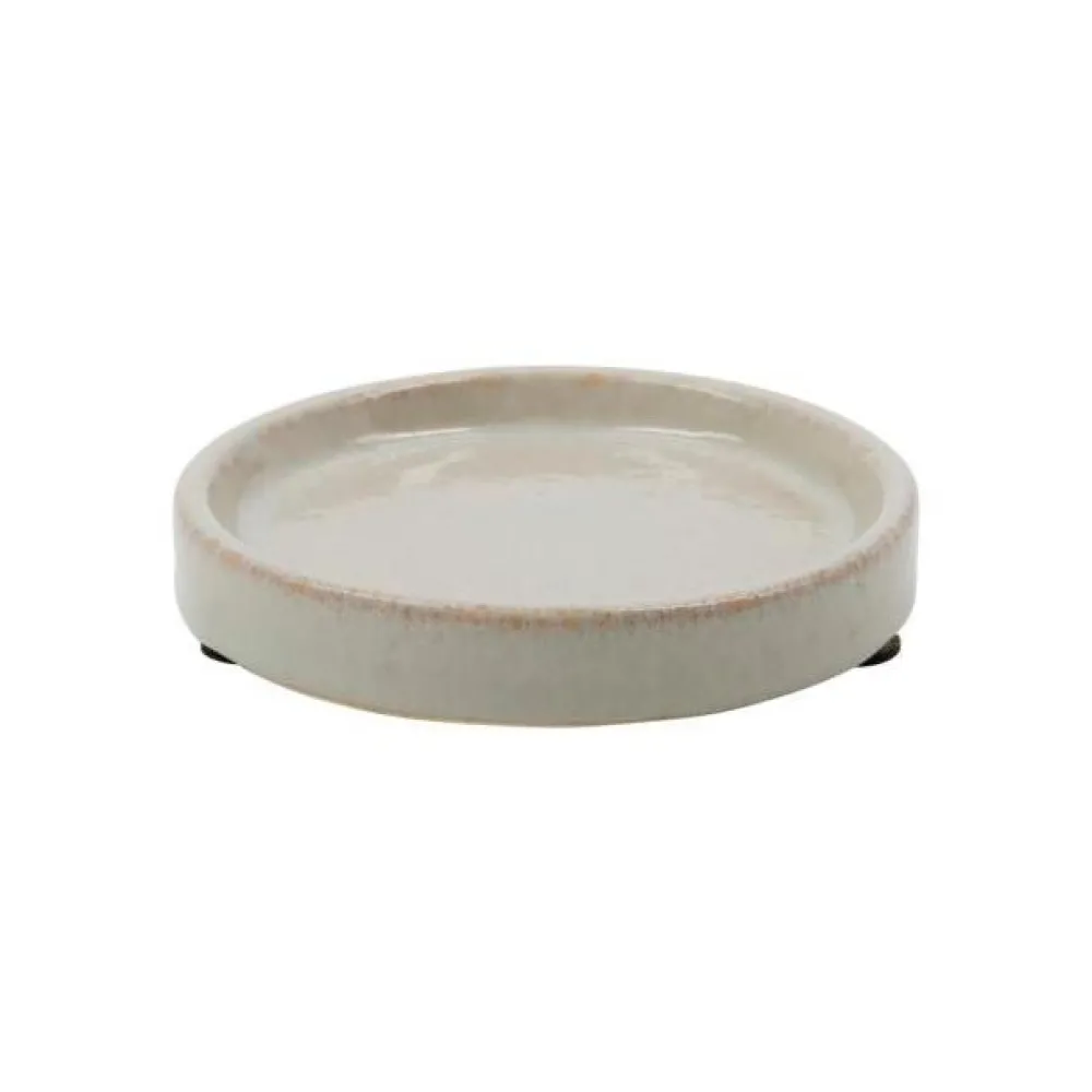 Meraki Køkken>Soap Dish Datura Shellish Grey