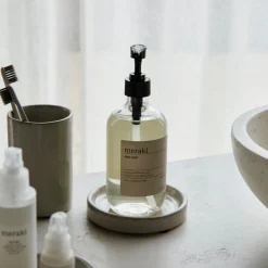 Meraki Køkken>Soap Dish Datura Shellish Grey