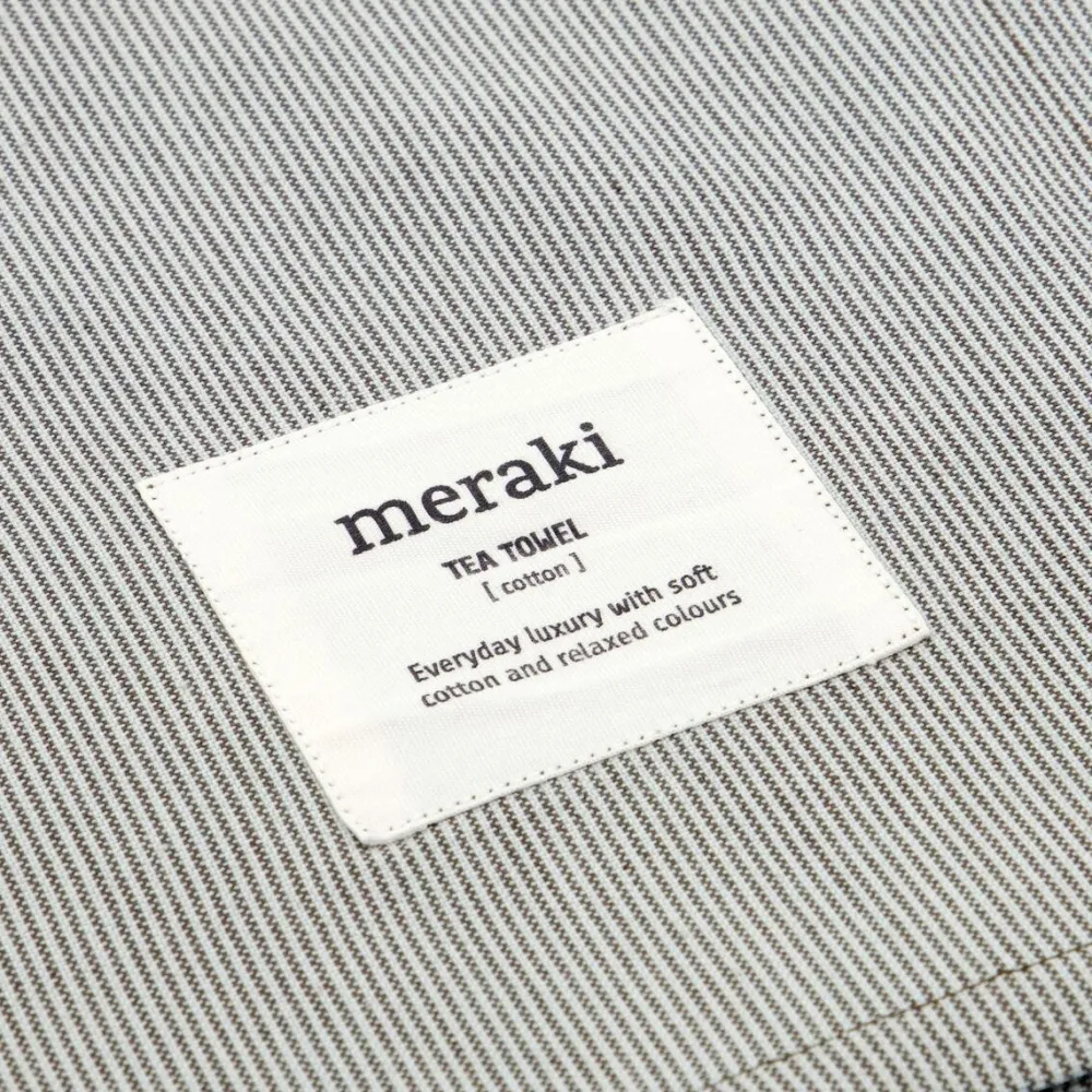 Meraki Køkkentekstiler>Tea Towels Verum Light Grey/Army