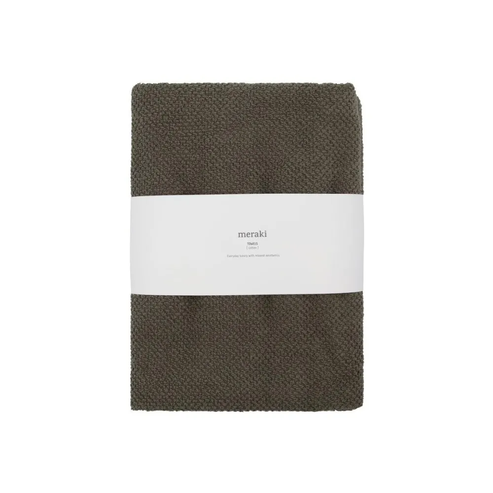 Meraki Badeværelse|Badtekstiler>Towels Solid Army