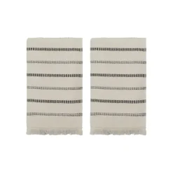 Meraki Badeværelse>Towels True Off-White/Black
