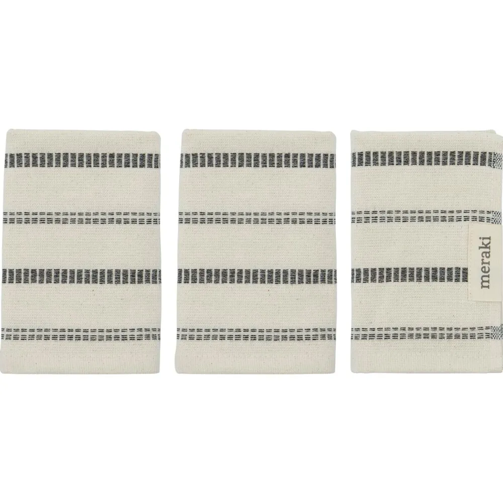Meraki Badeværelse>Wash Cloths True Off-White/Black