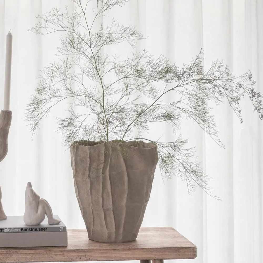 Mette Ditmer Andet Boligtilbehør|Vaser>Art Piece Artistic Vase Sand