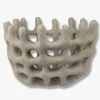 Mette Ditmer Skåle & Bakker|Andet Boligtilbehør>Art Piece Braided Bowl Sand