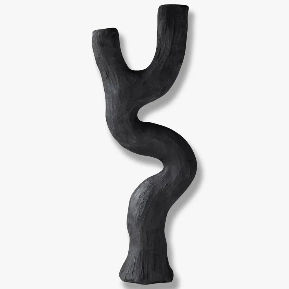 Mette Ditmer Andet Boligtilbehør|Lysestager>Art Piece Candleholder Black