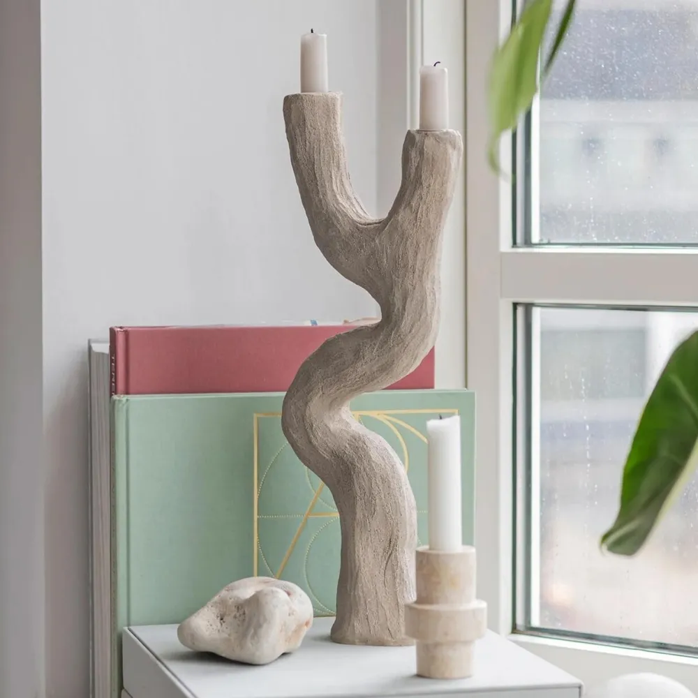 Mette Ditmer Andet Boligtilbehør|Lysestager>Art Piece Candleholder Sand
