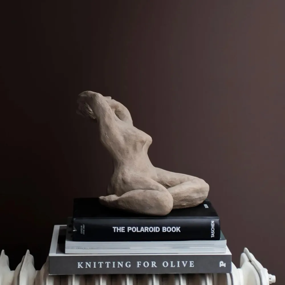 Mette Ditmer Andet Boligtilbehør|Keramik & Porcelæn>Art Piece Gaia Figure Sand