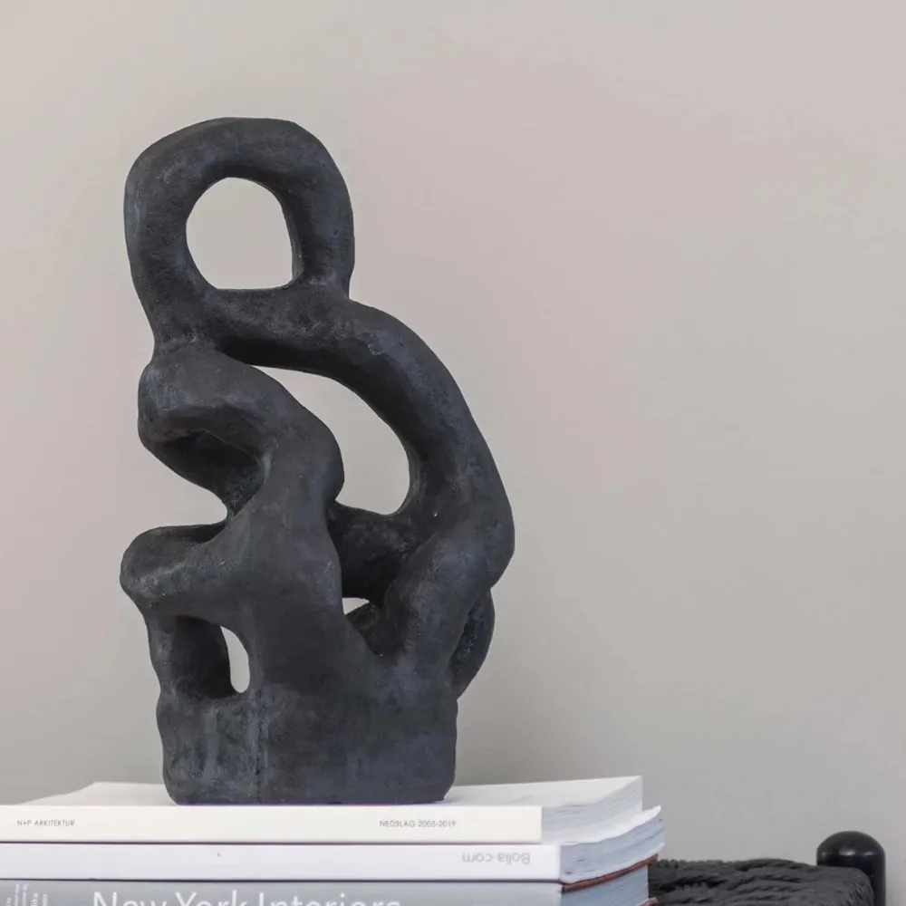 Mette Ditmer Andet Boligtilbehør|Keramik & Porcelæn>Art Piece Sculpture Black
