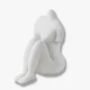 Mette Ditmer Andet Boligtilbehør|Keramik & Porcelæn>Art Piece Sitting Woman Off-White